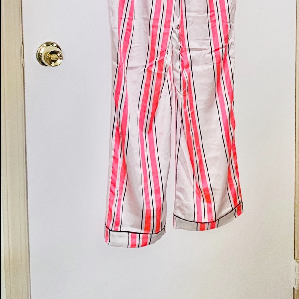 NWT Victoria’s Secret: Sm Striped Satin Sleep Pant - Picture 4 of 4